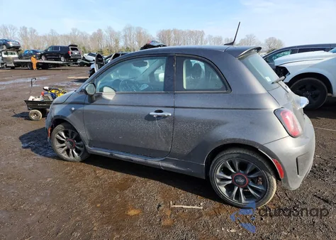 2018 Fiat 500 Pop from USA, damaged, VIN 3C3CFFKH7JT511344